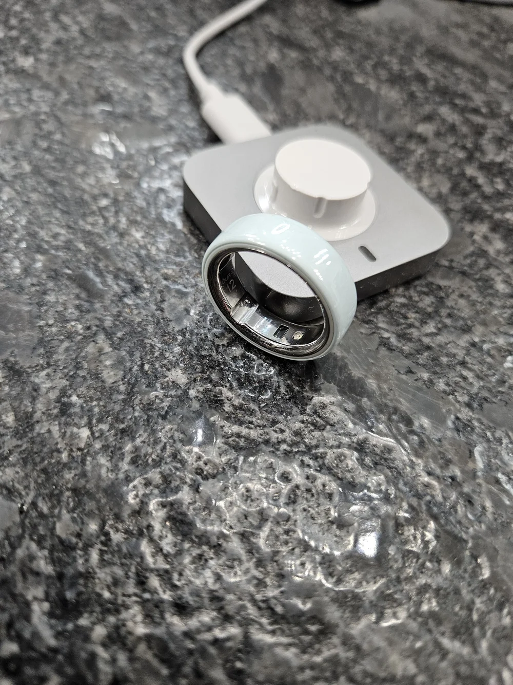 Oura Gen 4 Ceramic Tide Ring - Size 12